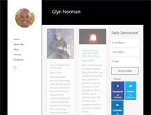 Tablet Screenshot of glynnorman.com